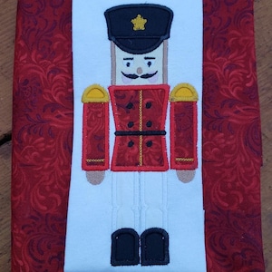 Nutcracker applique embroidery design download for embroidery machine