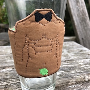 刺繍機で使用するための ITH セクシー マン カップ コージー 刺繍デザイン ファイル