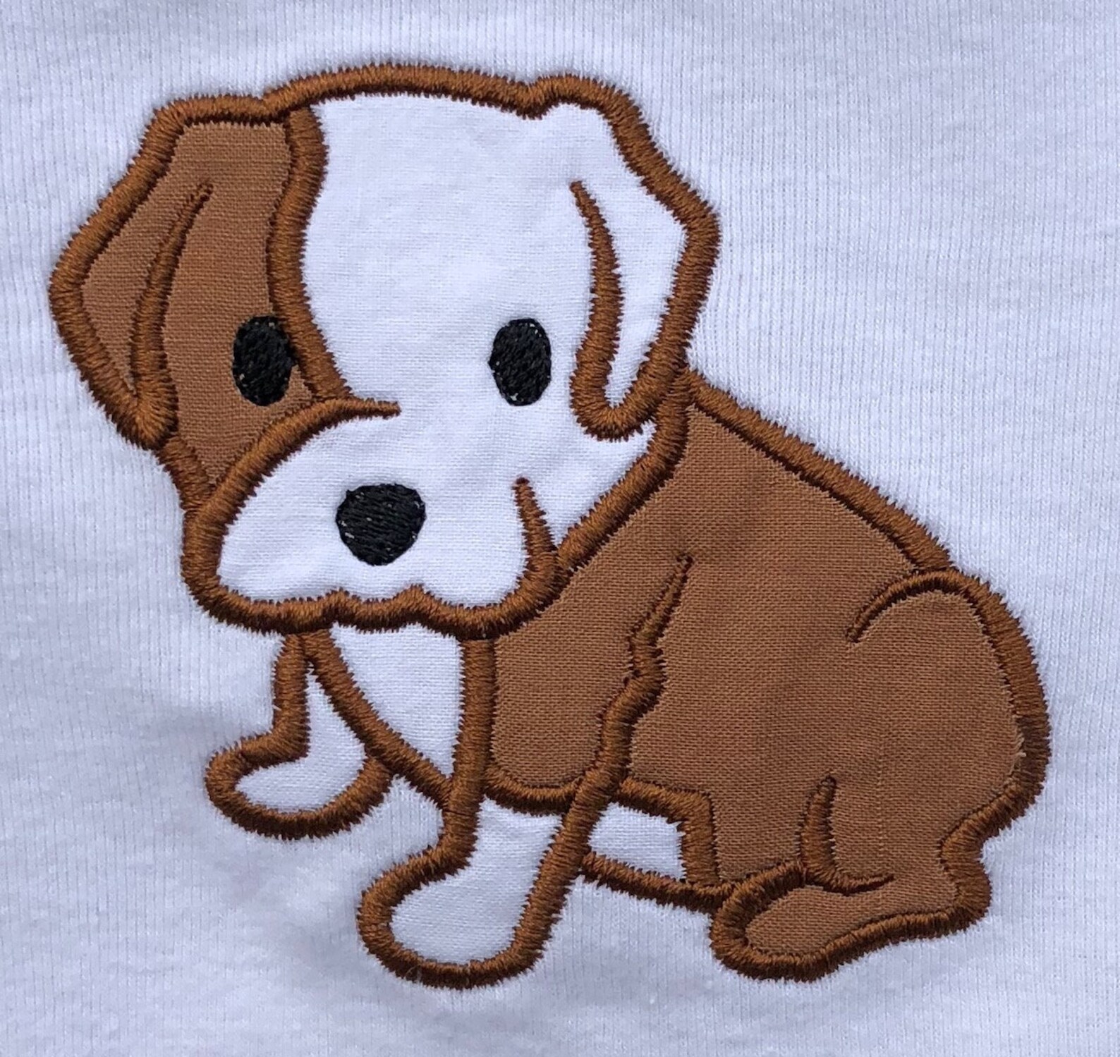 Bulldog Applique Embroidery Design Download for Embroidery Etsy