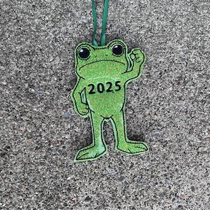 ITH 2025 Frog Resist Ornament Embroidery Design (Digital Design File)