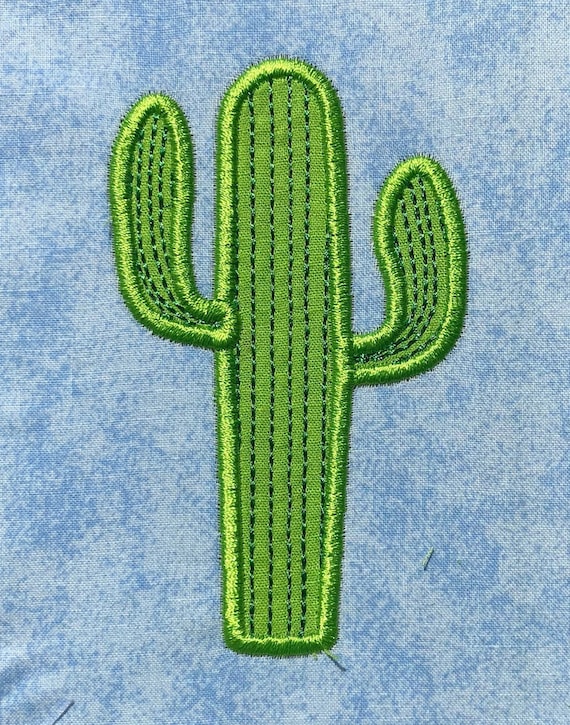 Saguaro Cactus Appliqu Design Download for Embroidery Machine, Southwest  Decor - Etsy