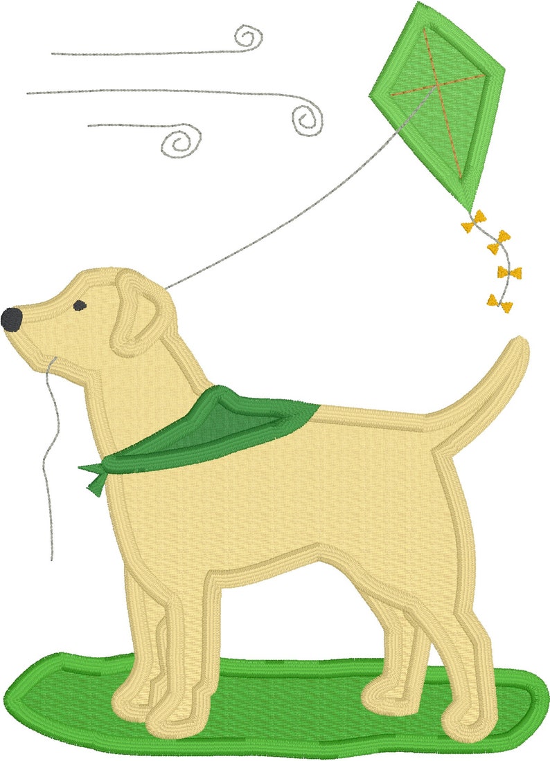 Labrador applique embroidery design download for embroidery  etsy Labrador applique embroidery design download for embroidery  etsy