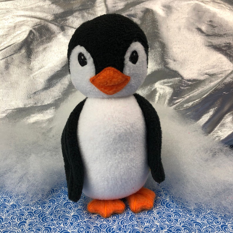 Download ITH Penguin Stuffy toy embroidery design file for use with ...