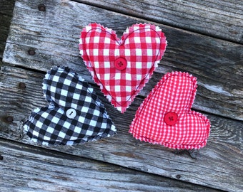 ITH Primitive Heart Stuffy, Bowl Filler  Valentines embroidery design