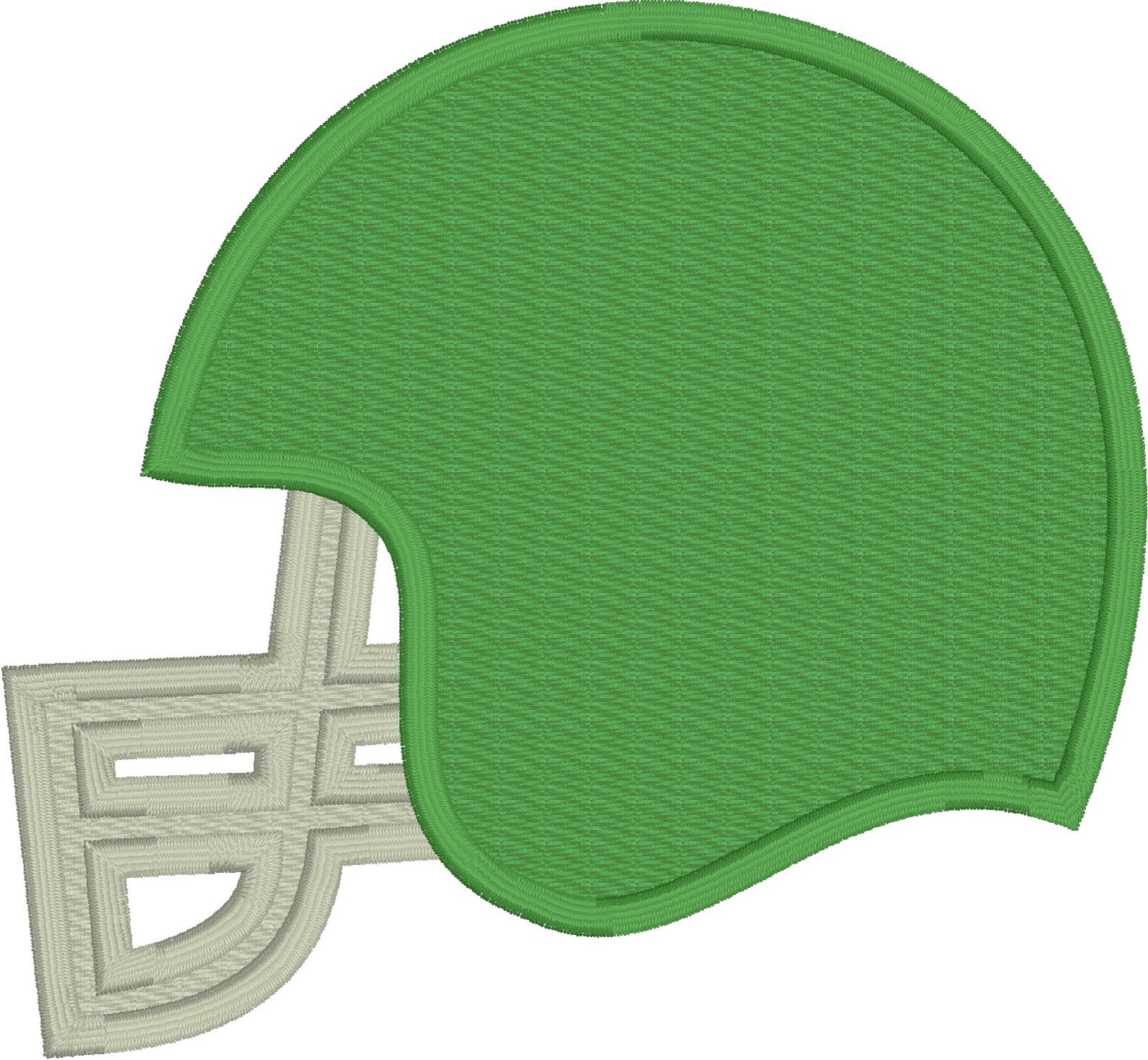 Football Helmet Applique Embroidery Design Download for Etsy