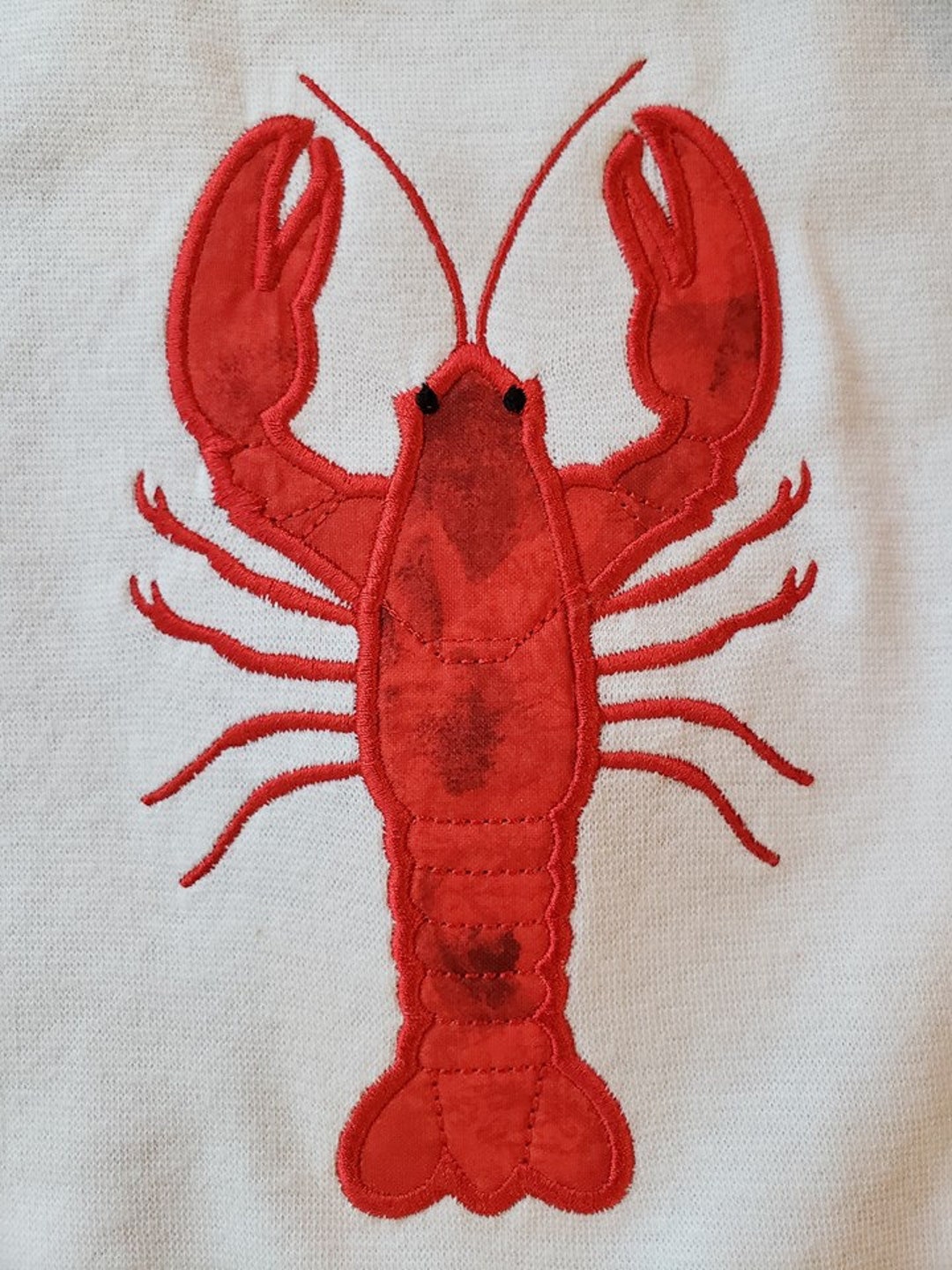 Applique à Perles En Forme De Homard Avec Strass Pour Vêtements