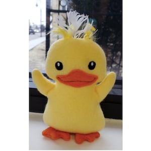 ITH Duck Easter Plushie embroidery design file for use with an embroidery machine