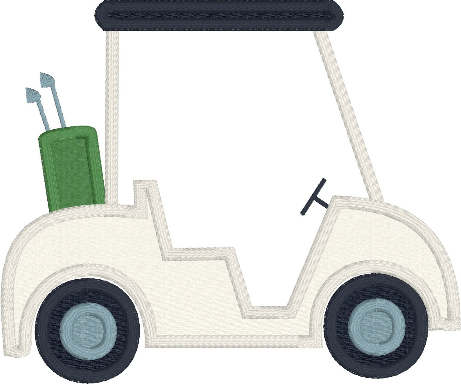 Applique Tilly Dress - Golf Cart main image 1