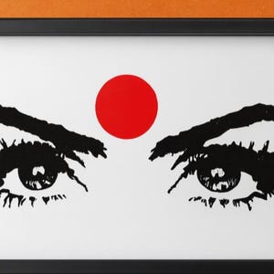 Piccolo Bindi Rosso: Adesivo Indiano per la Fronte immagine 3