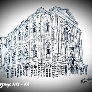 Knesset Eliyahoo Synagogue Print: Mumbai Architecture (Digital Download)