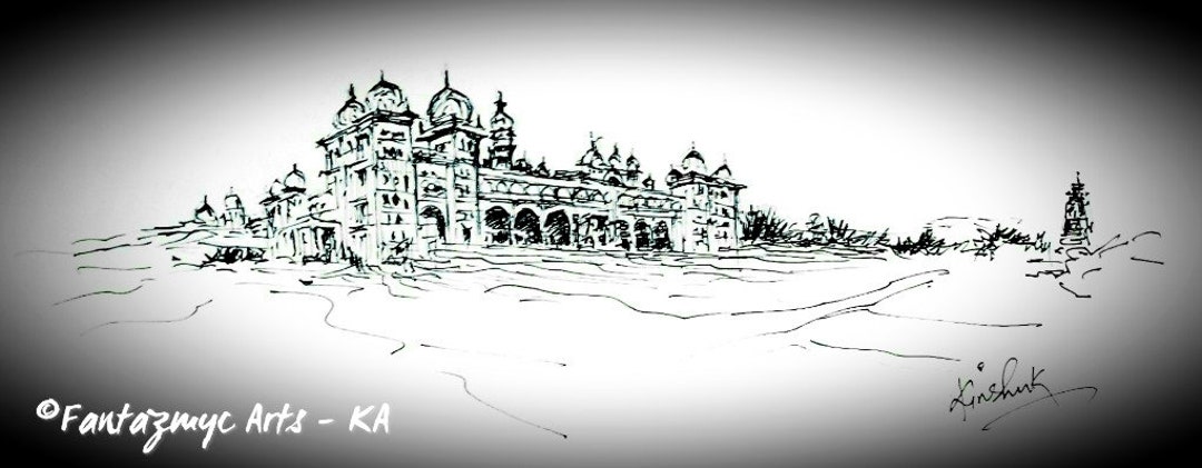 Mysore old palace Cut Out Stock Images & Pictures - Alamy