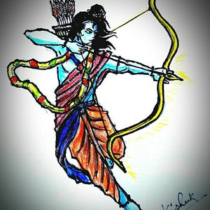 Lord Rama in Vanvas(Exiled in Forest)