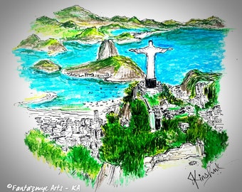 Christ the Redeemer Statue, Rio De Janeiro, Brazi