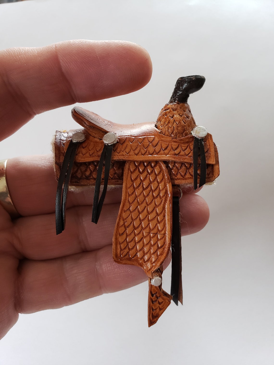 3D Printed Miniature Saddle Tree 1/6 small Etsy