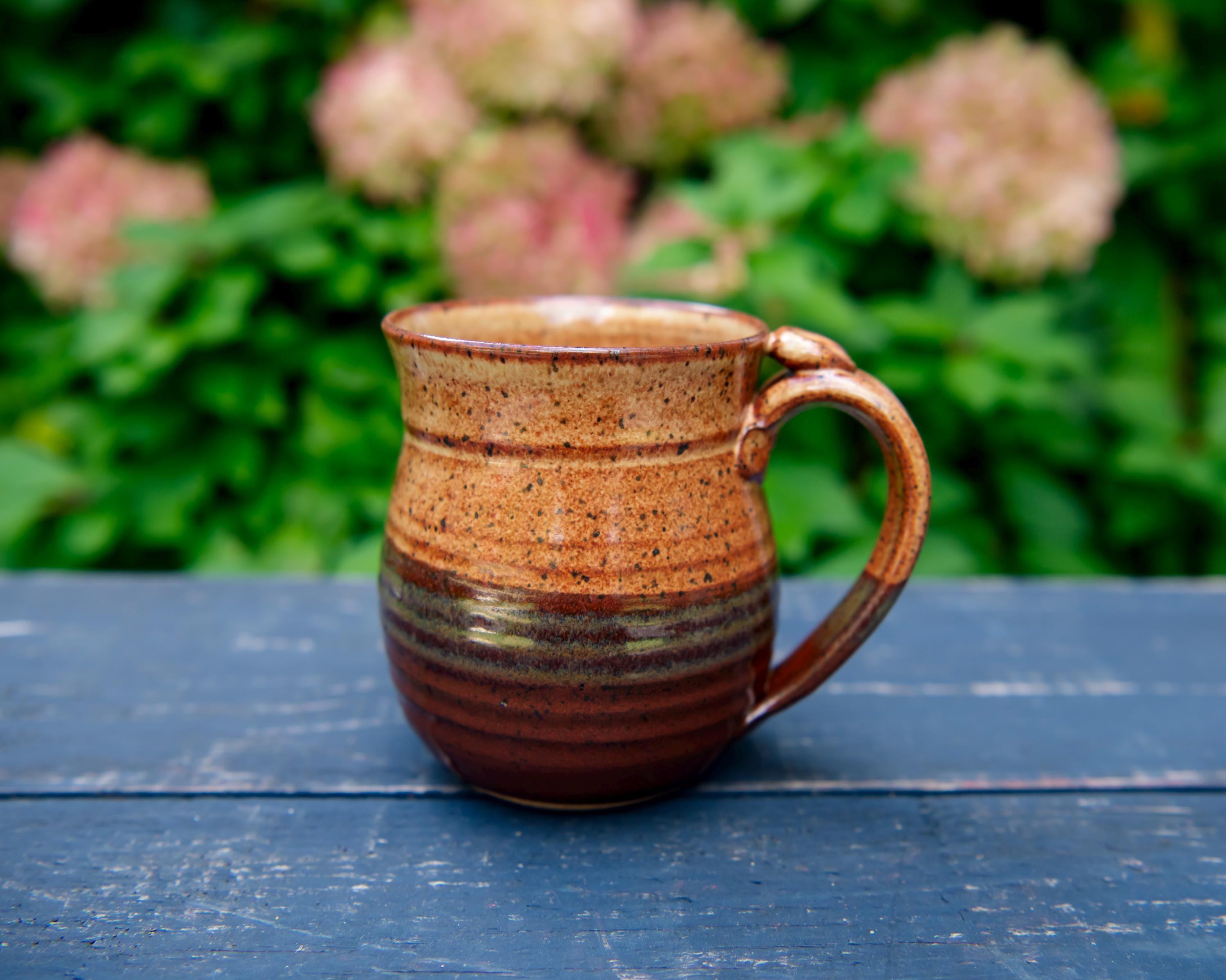 14 Oz Stoneware Mugs - Etsy