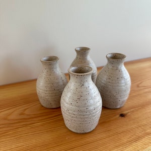 Windowsill bud vase pottery flower vase