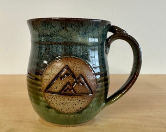 Adventure mountain mug coffee mug hike camp