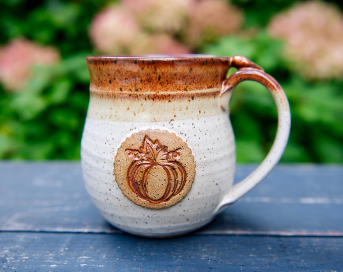 Pumpkin Spice everything?  Coffee mug cup tea fall seasonal halloween -Larger size!! 14 ounces