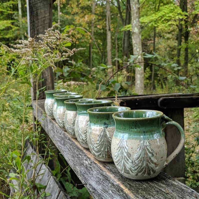 Winter Tree Ceramic Coffee Mugs