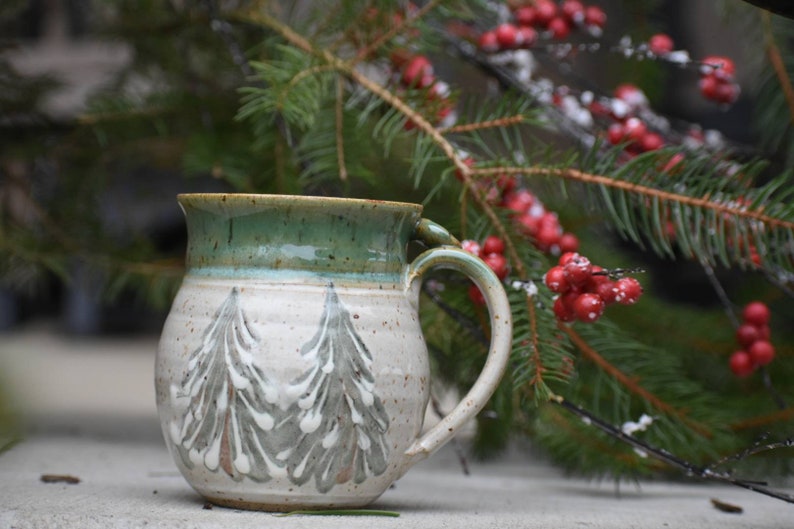 Winter Tree Ceramic Coffee Mug