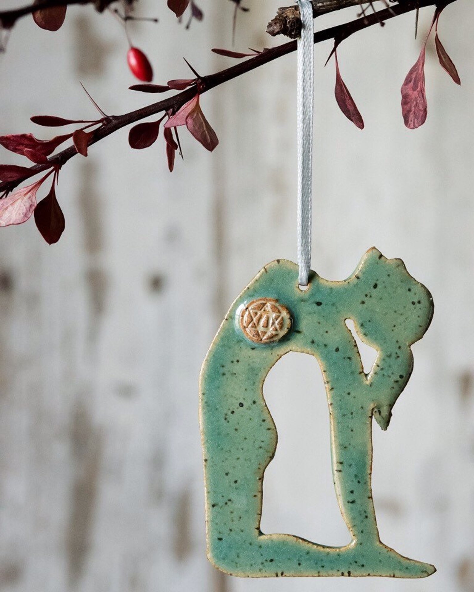 Yoga Ornament Christmas Ornament for the Yogi in Your Life: - Etsy