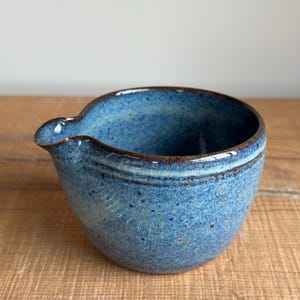One cup batter bowl.  Mixing bowl. small bowl with spout
