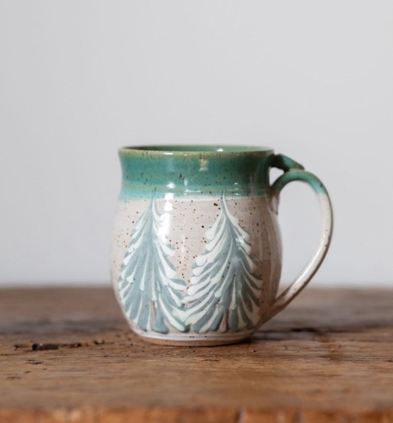 Winter Tree Ceramic Coffee Mug