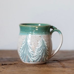 Winter Tree Ceramic Coffee Mug