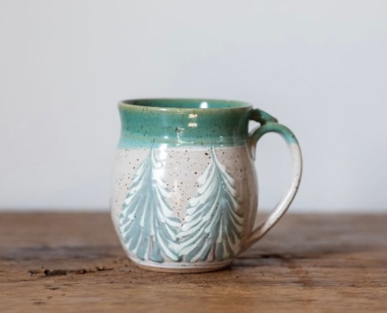 Winter Tree Ceramic Coffee Mug