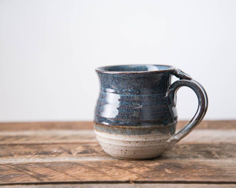 Navy Ceramic Coffee Mug