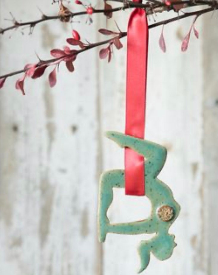 Aerial Yoga Christmas Ornament Aerial Hammocks Silks Holiday Etsy