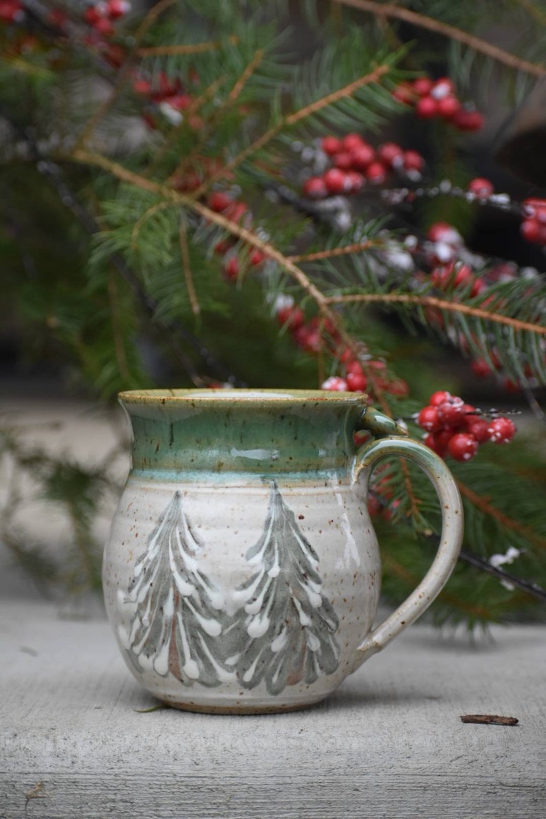 Winter Tree Ceramic Coffee Mug