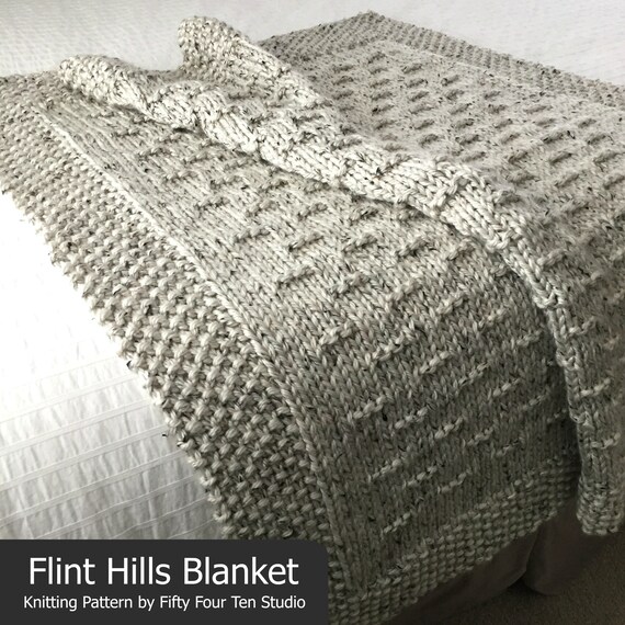 Blanket Knitting Pattern Flint Hills Throw Afghan Knit Gift Christmas Wedding Baby Quick Easy Pdf Instant Download Blanket Knitting Pattern Flint Hills Throw Afghan Knit Gift Christmas Wedding Baby Quick Easy Pdf Instant Download