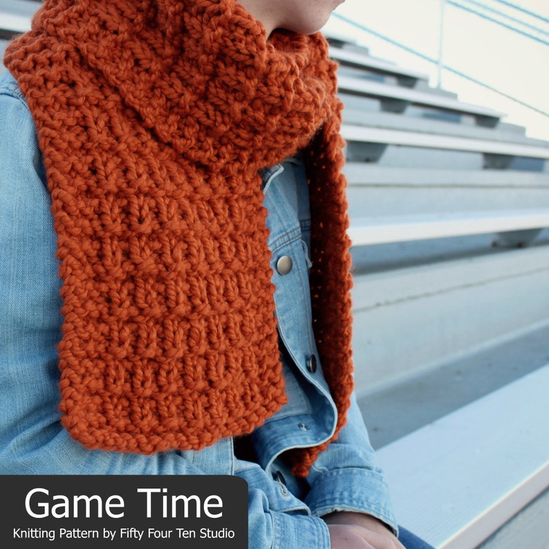 Blanket KNITTING PATTERN / Game Time / Reversible Afghan Etsy