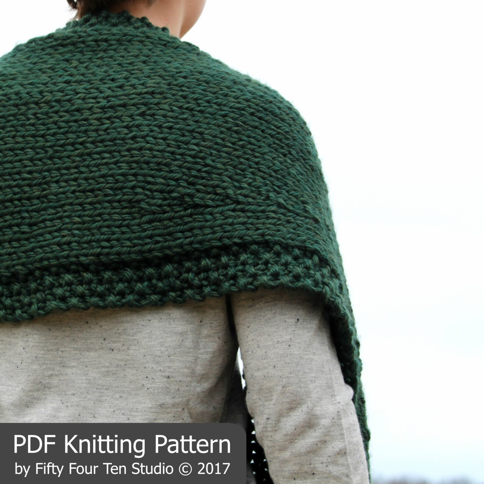KNITTING PATTERN Shawl / Wrap / A Bit of Good Luck/ Shawl Knitting ...