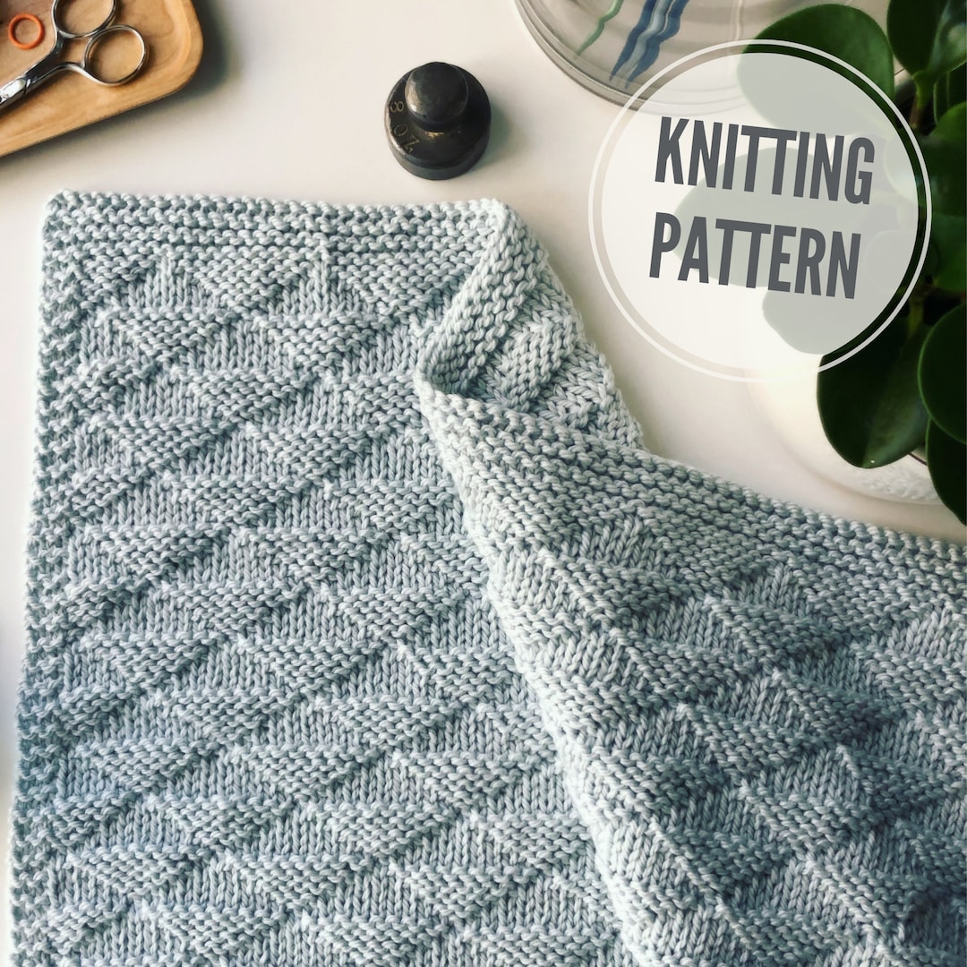 Blanket KNITTING PATTERN Touch of Kindness Baby Blanket