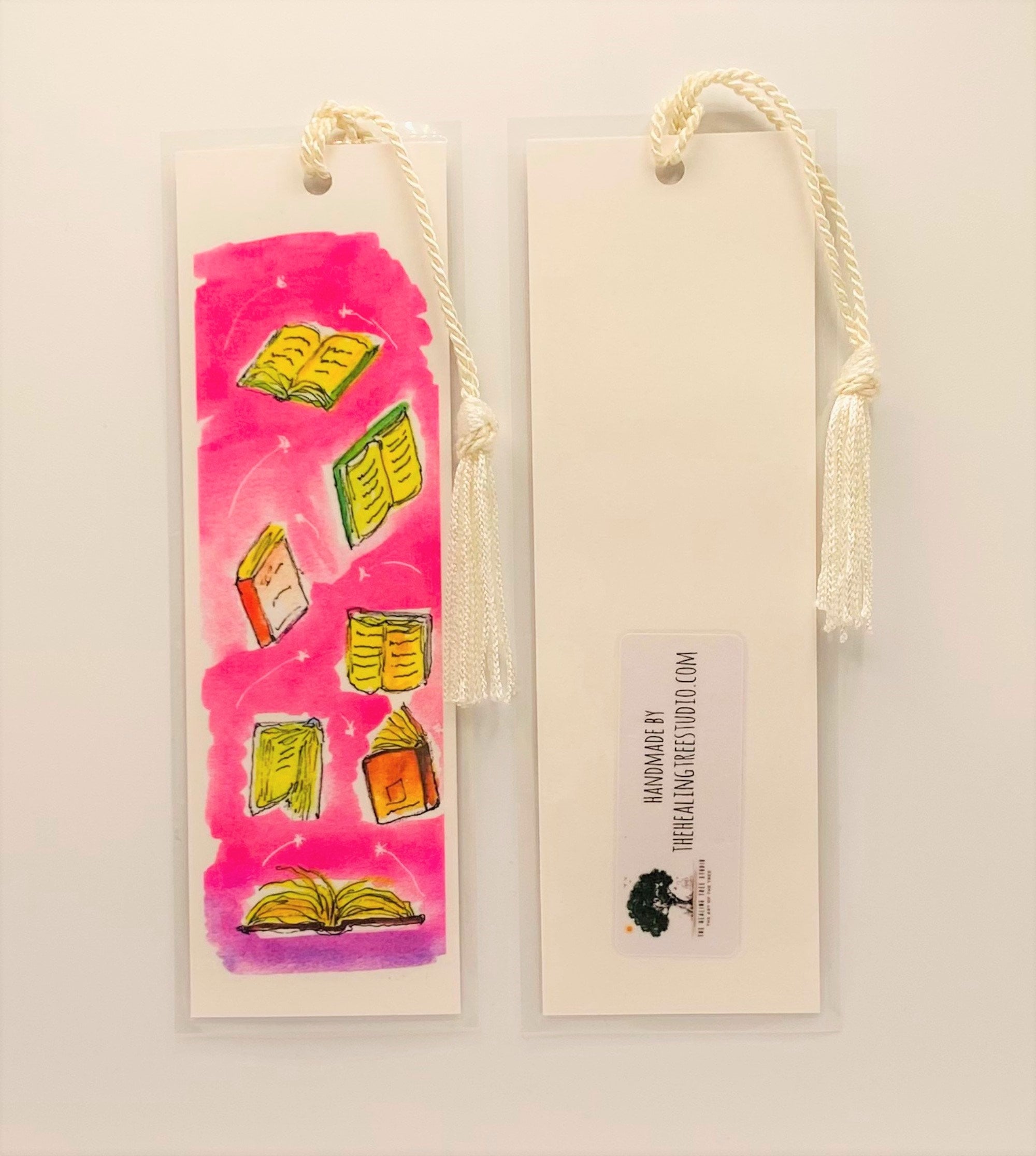 5 Bookmarks Bookmark Collection Laminated Bookmark Etsy