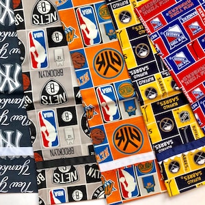 New York Mets, New York Yankees, Brooklyn Nets, New York Knicks, Buffalo Sabres, or New York Rangers Accent Pillow / Travel Pillow