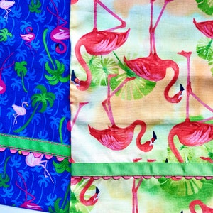 Flamingo A-Go-Go Accent Pillow / Travel Pillow