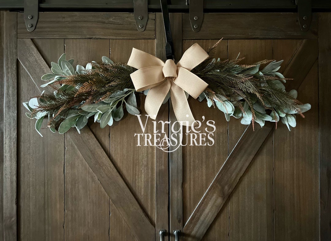 Fern Swag, Door Swag, Mantel Decor, Wall Swag, Floral Swag, Door Accent