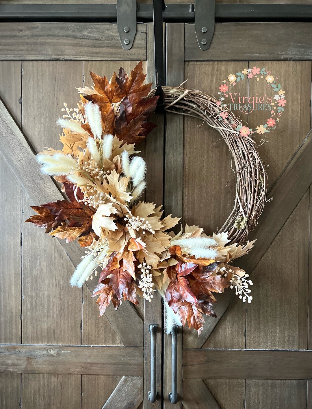 Fall Wreath, Fall Boho Wreath, Fall Wreath for Front Door Wreath, Fall ...