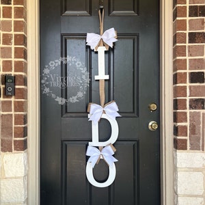 Bridal Shower Decoration, Bridal Shower Gift, I DO Bridal Shower Door Decoration-I DO Door Hanger-Wedding Keepsake-Engagement Party decor