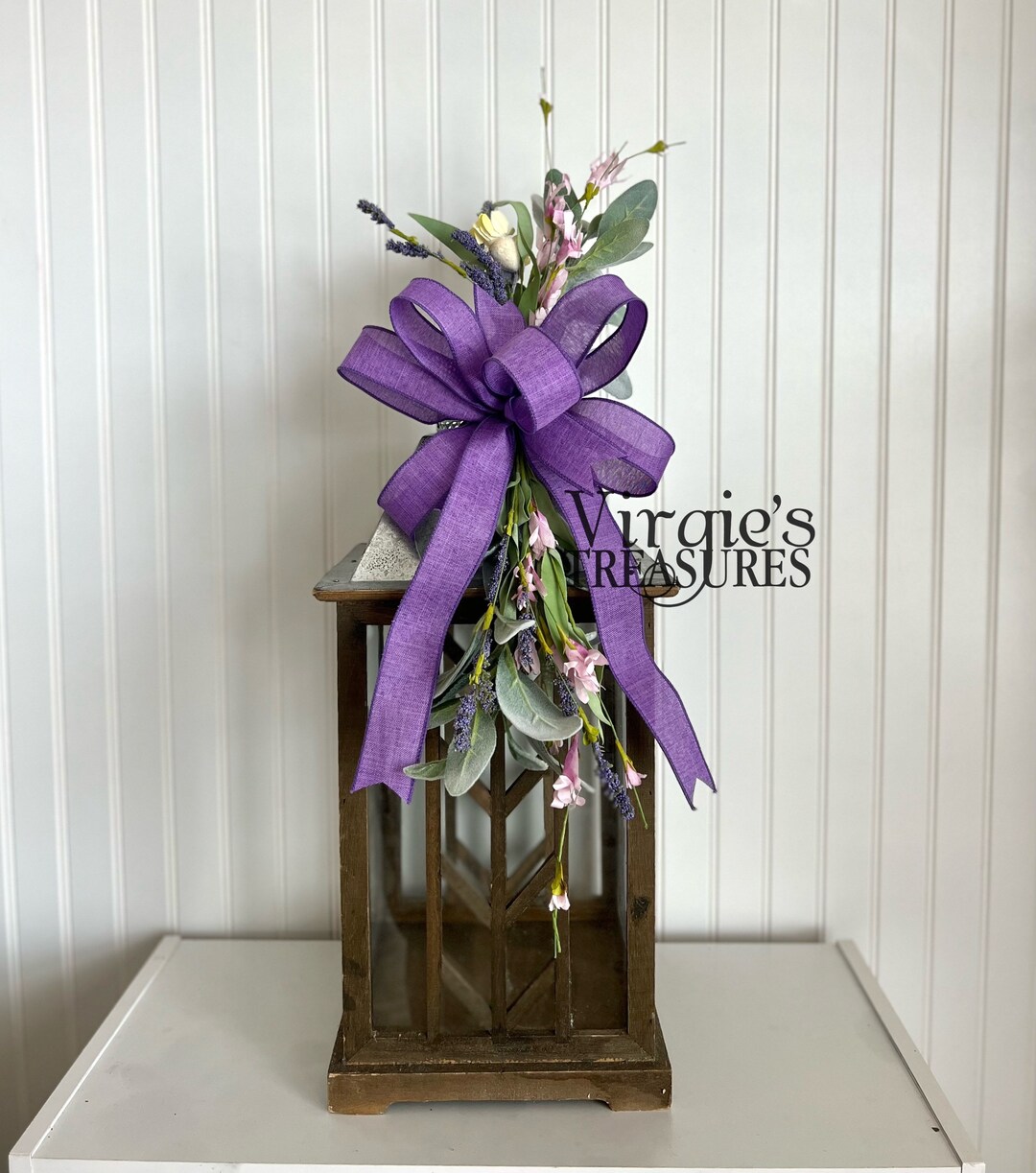 Spring Swag / Spring Floral Swag / Lantern Swag / Lantern Decoration