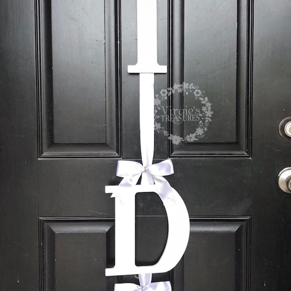 Bridal Shower Decoration, I Do Letters-Bridal Shower Gift, I DO Bridal Shower Door Decoration-I DO Door Hanger