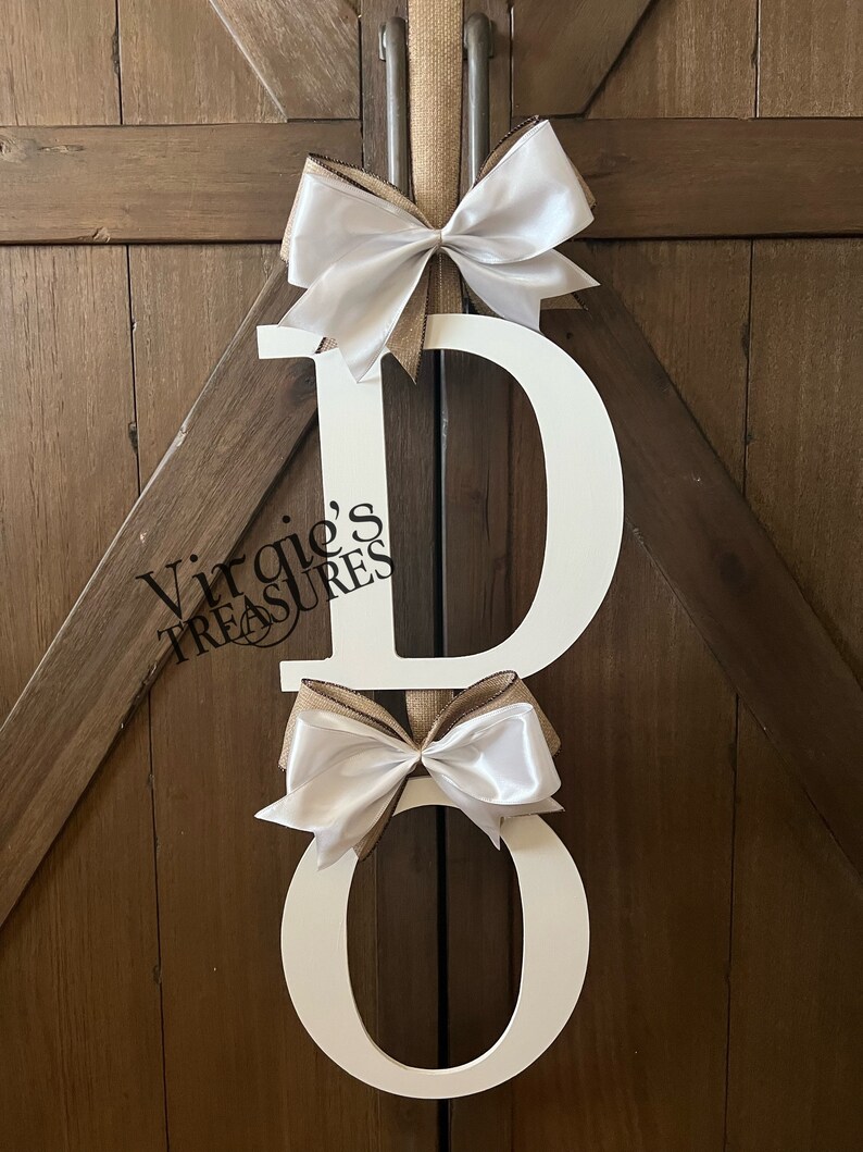 I DO Bridal Shower Door Decorationi DO Door Hangerwedding Etsy