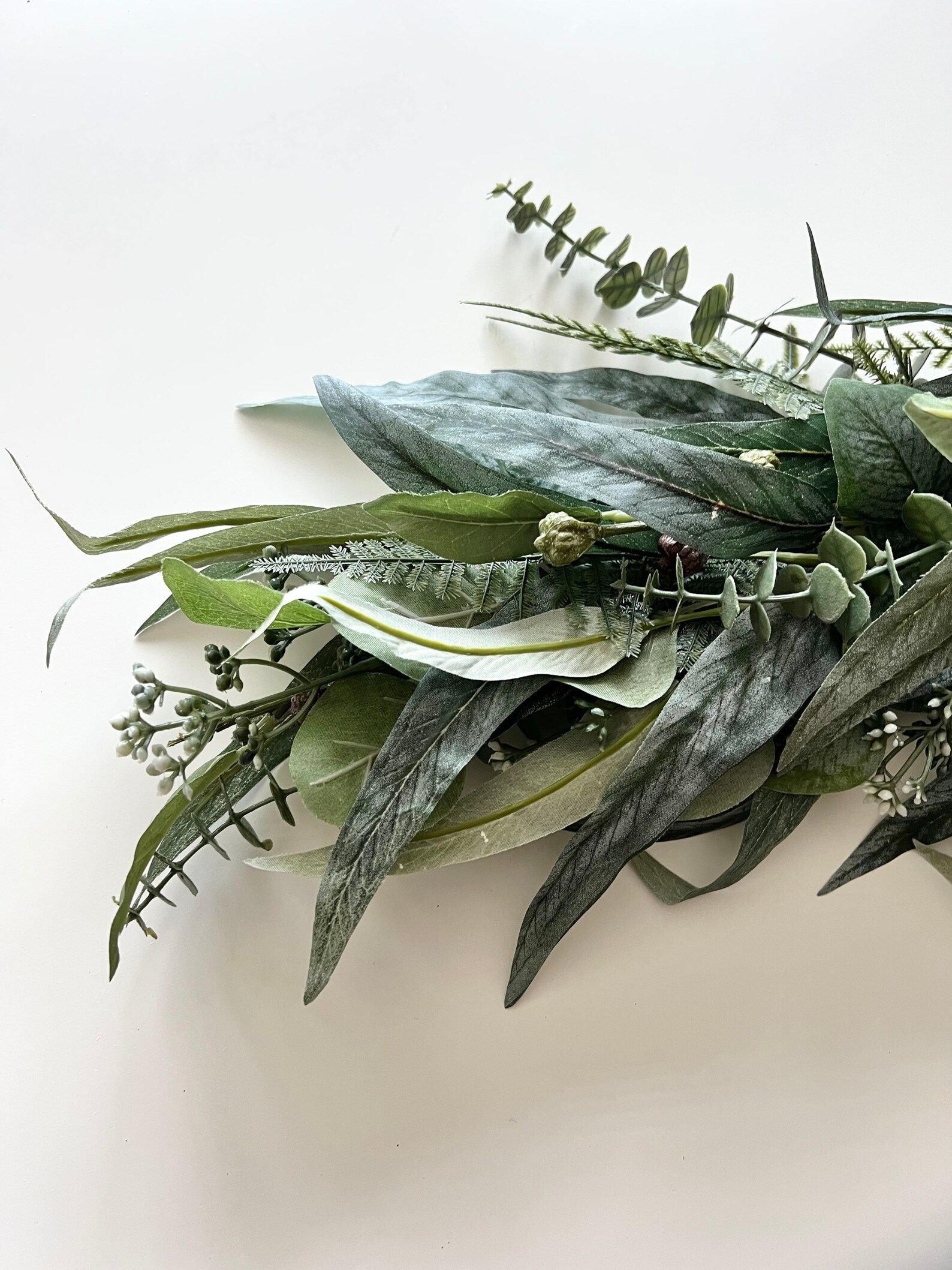 Eucalyptus Swag Greenery Swag Farmhouse Swag Centerpiece Etsy