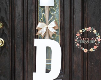 I DO Bridal Shower Door Decoration-I DO Wooden Door Hanger-Wedding Keepsake-Bride To Be Decor-Engagement party decor-Custom Bows, Large size