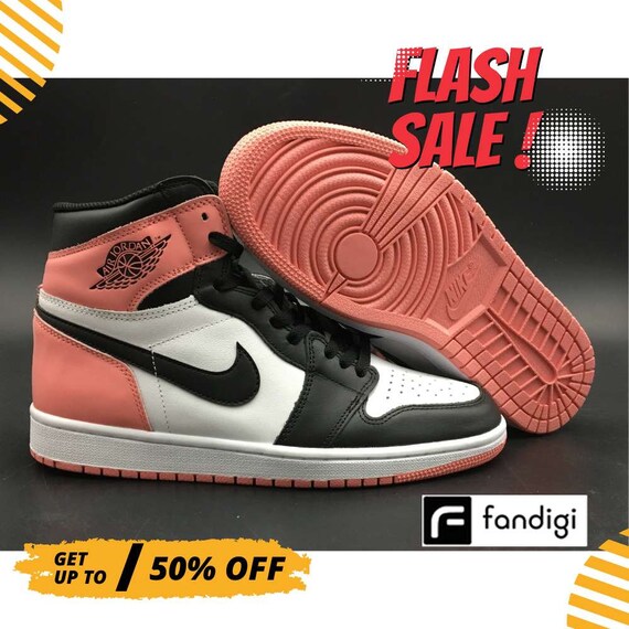 Air Jordan 1 Retro High OG NRG Rust Pink Sneakers Collection - Etsy