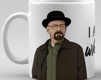 Walter White I Am The One Who Knocks Quote Mug