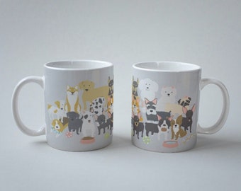 Dog Collage Mug